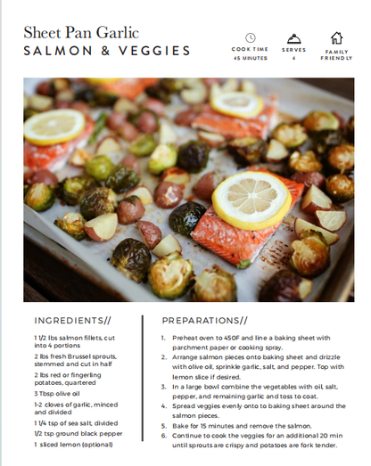 21 - Day Meal Prep Guide and Recipe Ebook（Value: $29） - LakayFinds.com