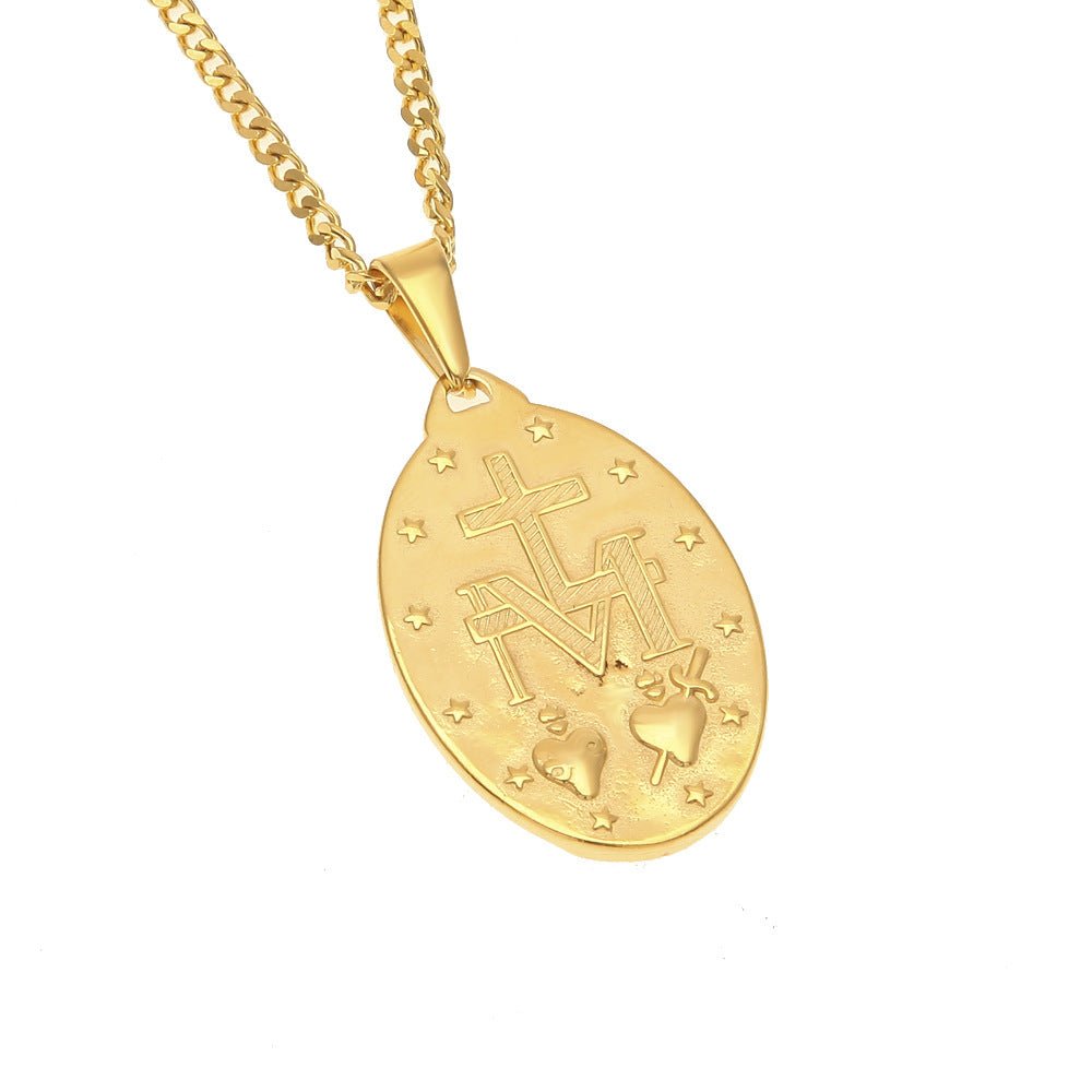 Cross Virgin Magic Pendant Pendant - LakayFinds.com