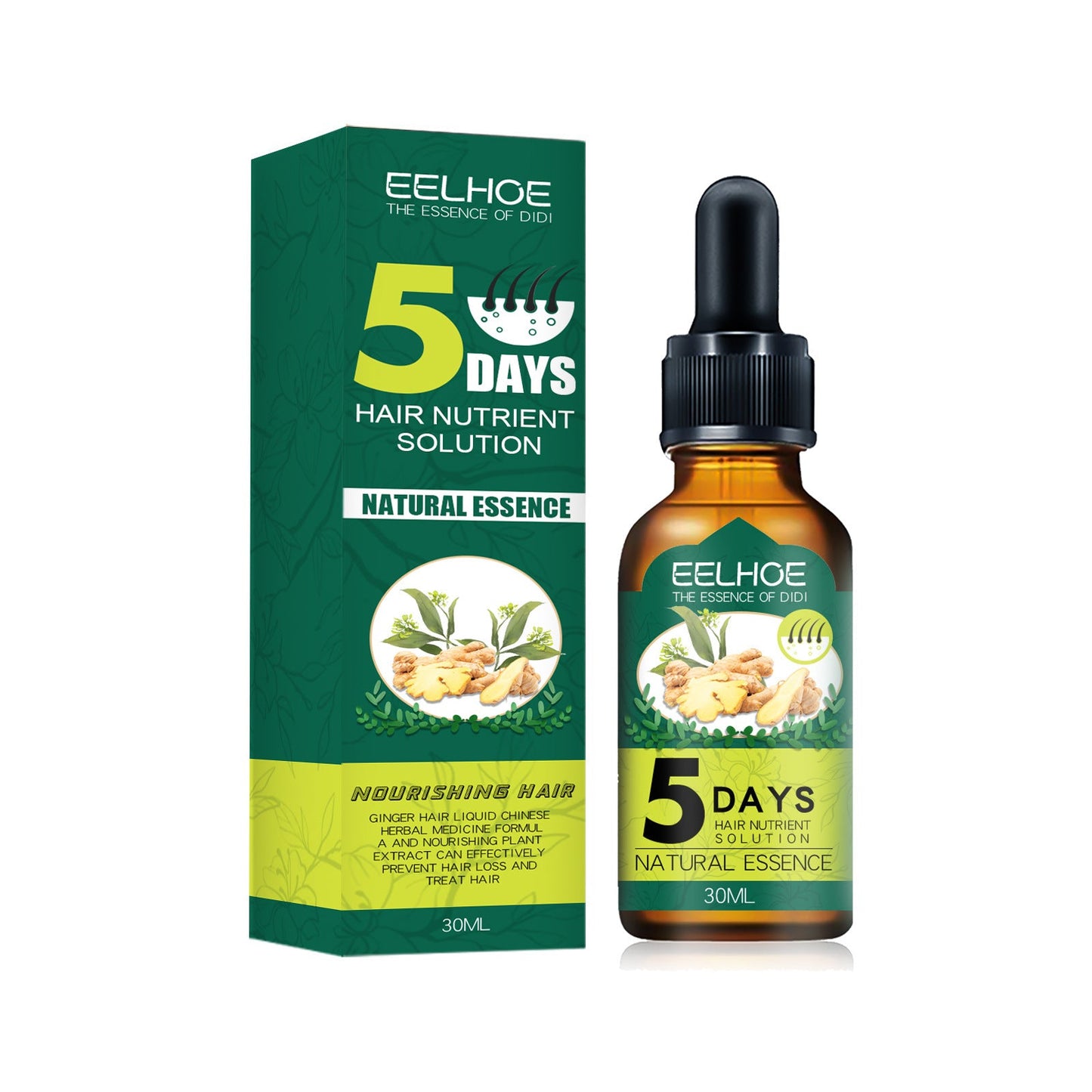 Eelhoe Ginger Hair Essential Oil. Eelhoe Ginger Hair Essential Oil - LakayFinds.com