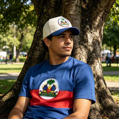 Haiti — Unisex Outdoor Sun - Protection Baseball Cap — Fan Celebration - LakayFinds.com