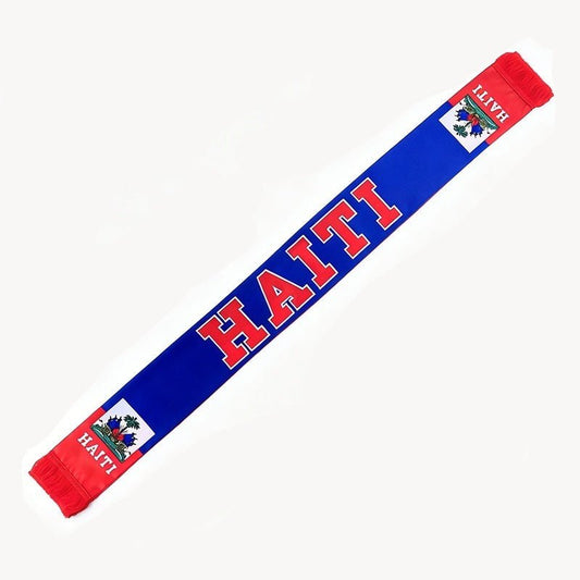 Haiti World Fan Scarf Satin Neck Warmer - LakayFinds.com