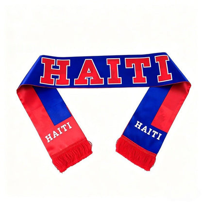 Haiti World Fan Scarf Satin Neck Warmer - LakayFinds.com
