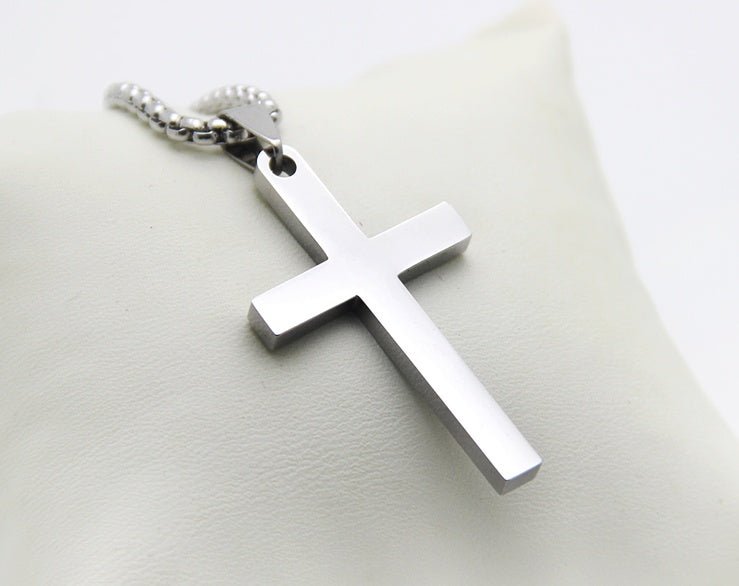 Simple cross necklace - LakayFinds.com
