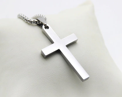 Simple cross necklace - LakayFinds.com