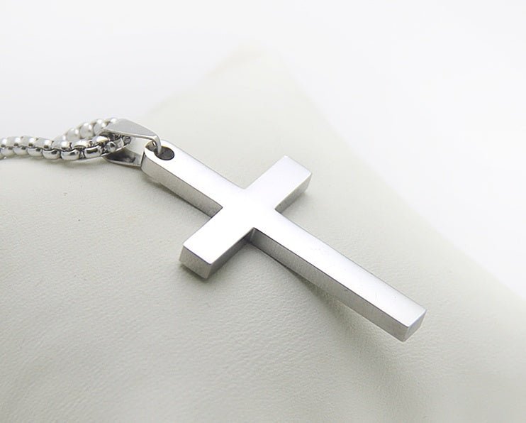 Simple cross necklace - LakayFinds.com