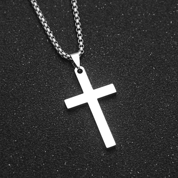 Simple cross necklace - LakayFinds.com