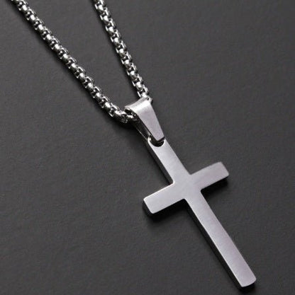Simple cross necklace - LakayFinds.com