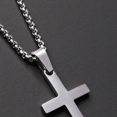 Simple cross necklace - LakayFinds.com