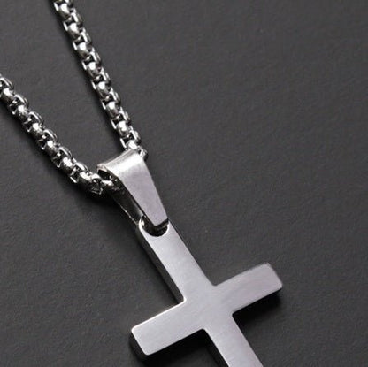 Simple cross necklace - LakayFinds.com