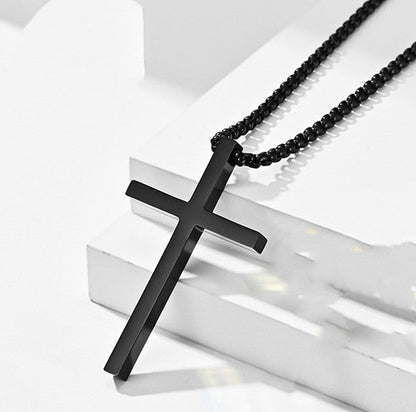 Simple cross necklace - LakayFinds.com