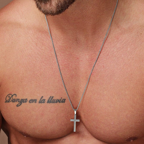 Simple cross necklace - LakayFinds.com