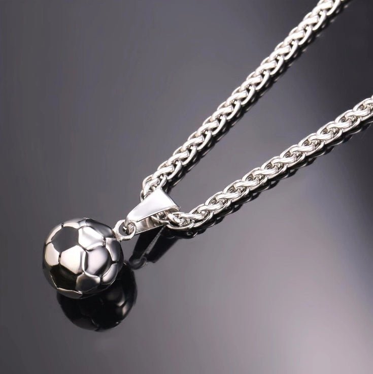 Stainless Steel World Cup Jewelry Pendant - LakayFinds.com