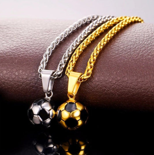 Stainless Steel World Cup Jewelry Pendant - LakayFinds.com