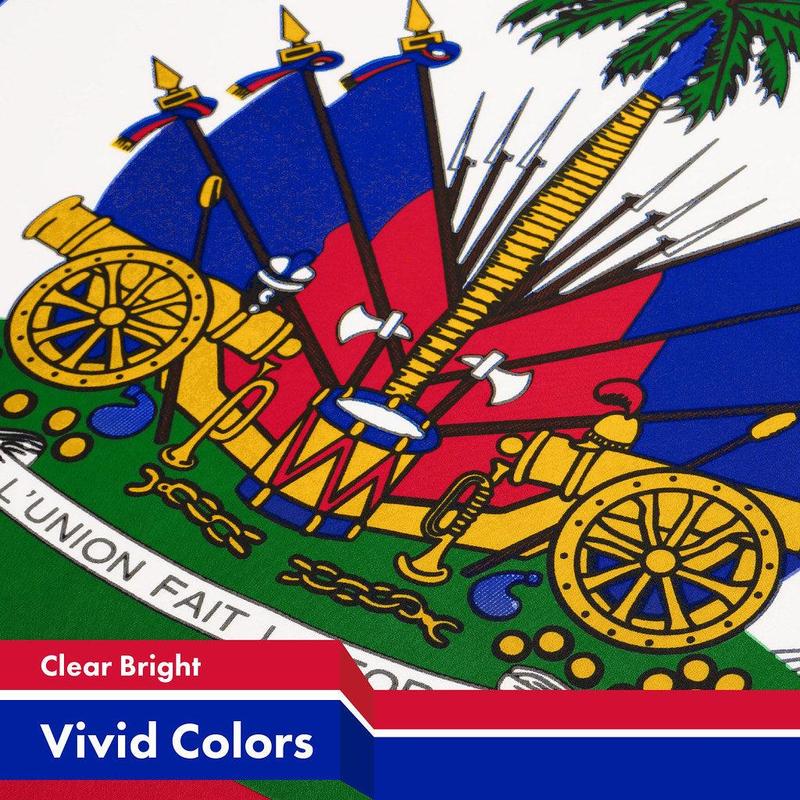 The "Last" Haitian Flag You'll Buy (3x5 Ft) | 100% Fade & Heavy - Duty & Windproof - LakayFinds.com