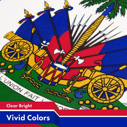 The "Last" Haitian Flag You'll Buy (3x5 Ft) | 100% Fade & Heavy - Duty & Windproof - LakayFinds.com