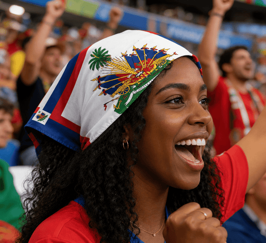 World Cup National Flag-printed Square Scarf - LakayFinds.com